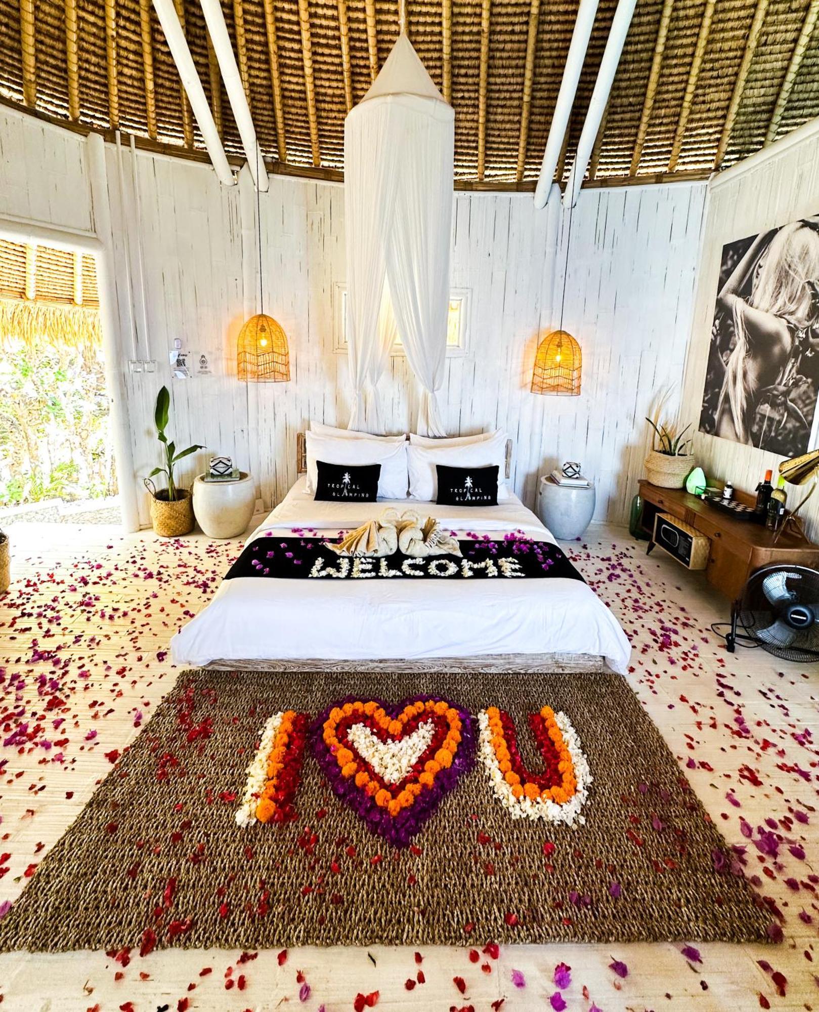 Tropical Glamping Nusa Penida Diamond Beach - Cliff Side Edge Polilit Zewnętrze zdjęcie