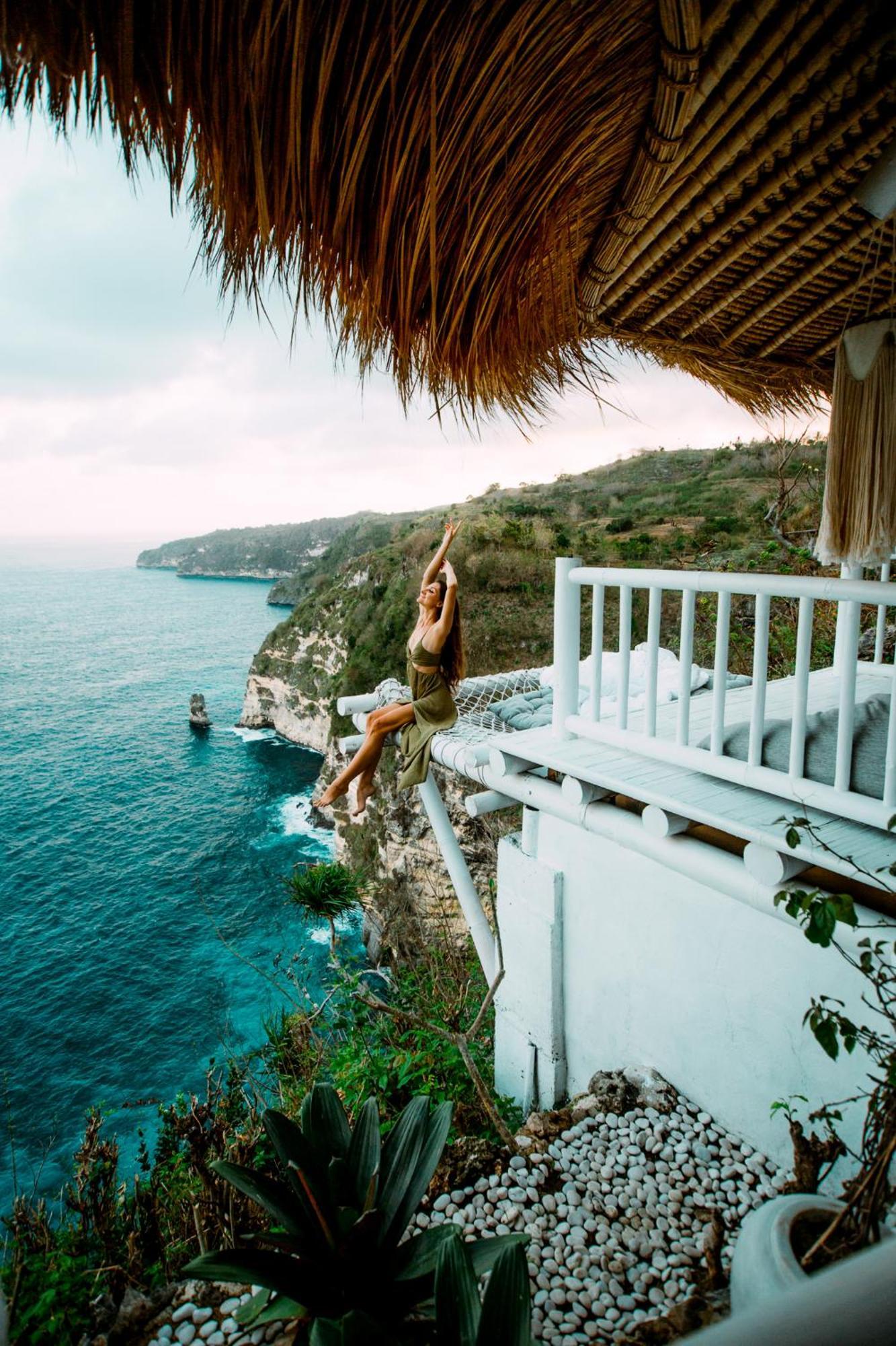Tropical Glamping Nusa Penida Diamond Beach - Cliff Side Edge Polilit Zewnętrze zdjęcie