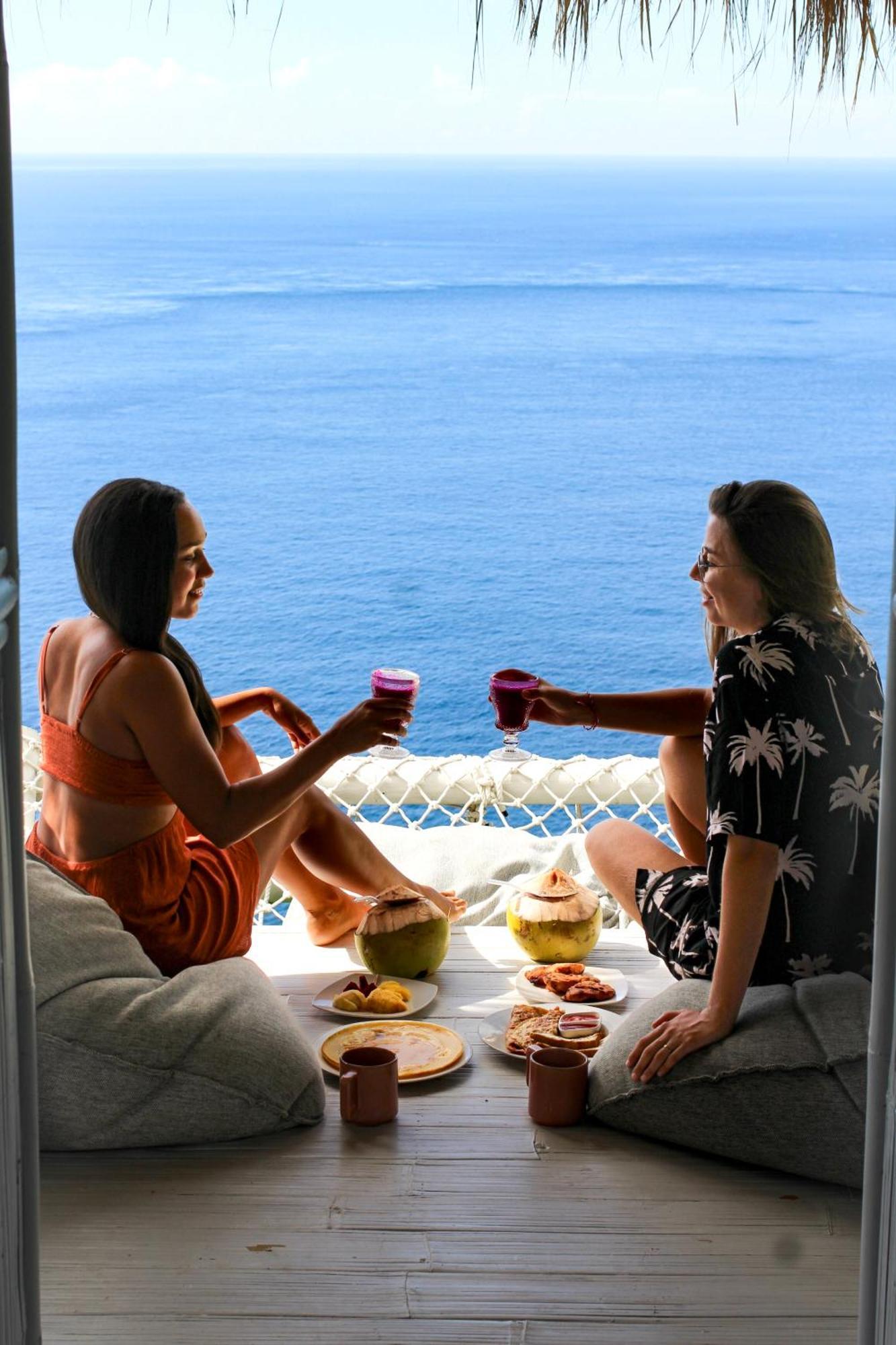 Tropical Glamping Nusa Penida Diamond Beach - Cliff Side Edge Polilit Zewnętrze zdjęcie