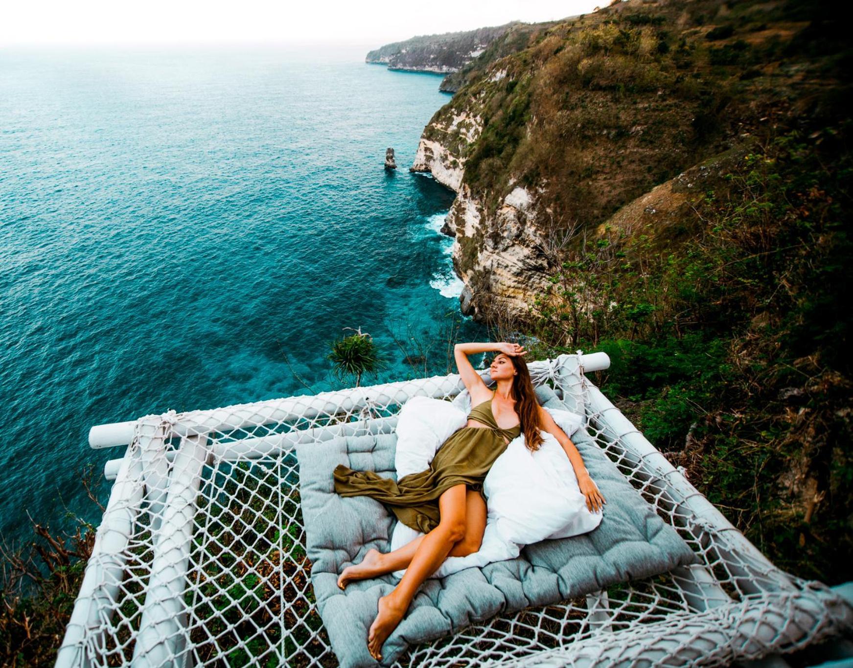 Tropical Glamping Nusa Penida Diamond Beach - Cliff Side Edge Polilit Zewnętrze zdjęcie